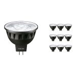 Multipack 10x Philips Master LED Spot GU5.3 MR16 6.7W 440lm 36D - 930 Warm White | Best Colour Rendering - Dimmable - Replaces 35W