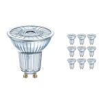 Multipack 10x Ledvance Performance LED Spot Reflector GU10 PAR16 4.3W 350lm 36D - 827 Extra Warm White | Replaces 50W