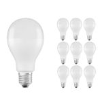 Multipack 10x Ledvance CLASSIC LED E27 Pear Frosted 19W 2452lm - 827 Extra Warm White | Replaces 150W