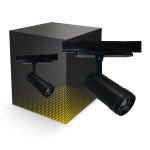 LED Tracklight Black Zoomable 30W 3000lm 15-60D - 927-930-940 CCT