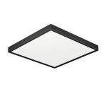 Eglo Ceiling Light Bathroom Fueva 6 Plastic Black 10.5W 1700lm - 827-840-865 CCT