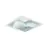 Philips LED Downlight LuxSpace Square DN572B VLC-E 10.3W 1350lm 80D - 830 Warm White | 214mm - Dimmable - Aluminium Reflector - Dali Dimmable