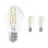 Multipack 3x Calex Smart Tuya Wifi E27 Pear Filament 7W 806lm - 818-830 Tunable White | Dimmable - Replaces 60W