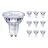 Multipack 10x Philips Corepro LED Spot GU10 PAR16 4W 345lm 36D - 830 Warm White | Replaces 50W