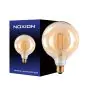 Noxion Lucent LED E27 Globe Filament Amber 125mm 7.2W 630lm - 822 Extra Warm White | Replaces 60W
