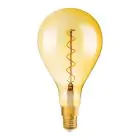 Osram Vintage 1906 LED E27 Pear Filament Gold 160mm 5W 300lm - 820 Extra Warm White | Dimmable - Replaces 40W