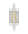 Ledvance  Performance LED R7s Double Ended 78mm Clear 7.3W 806lm - 827 Extra Warm White |  Replaces 60W